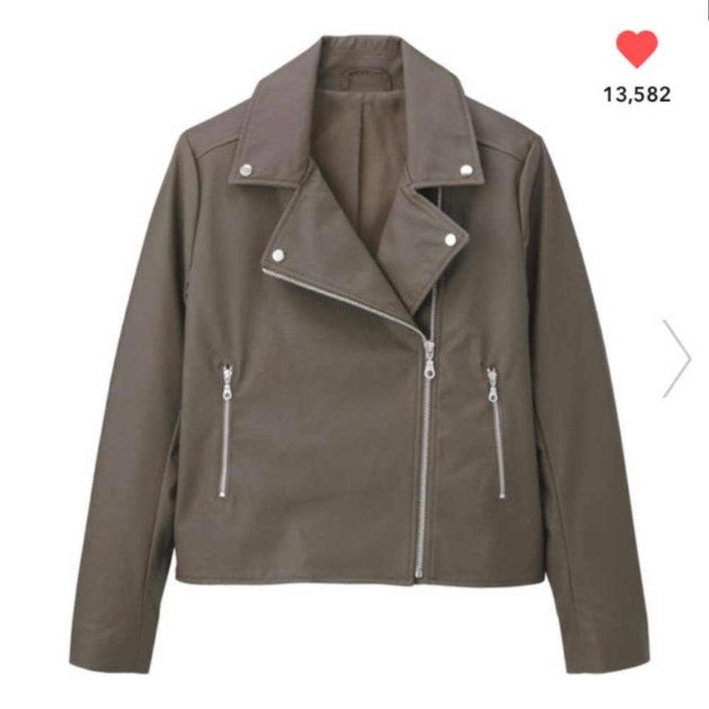 Fake Leather Jacket - Picture 5 of 5